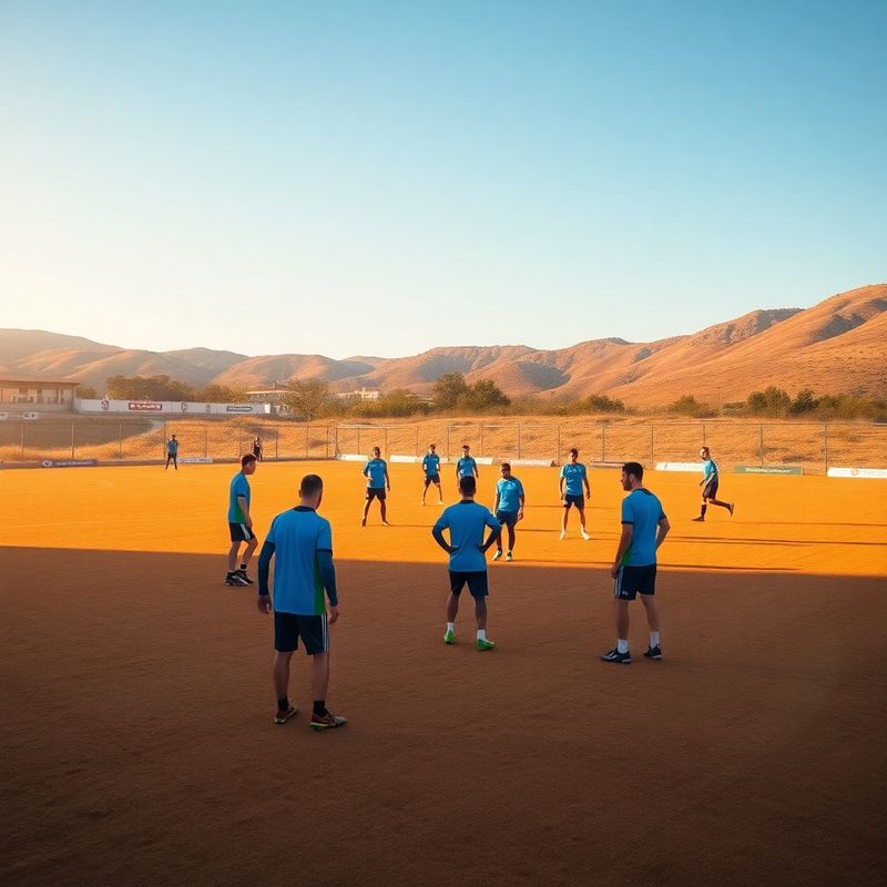 NK Istra 1961 trening na suncem obasjanom terenu